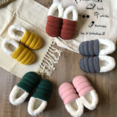 Candy Color Children Cotton Slippers